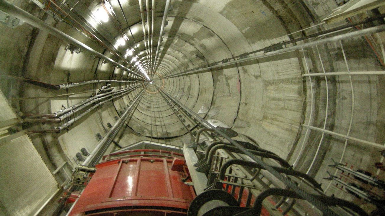 Ascenseurs de chantier ANDRA